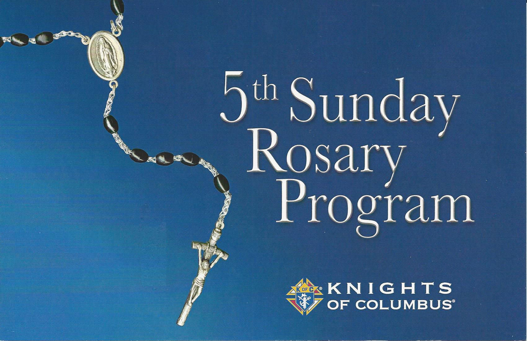 St. Mary, Star of the Sea Catholic Parish Knights of Columbus Rosary